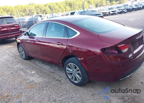 2015 Chrysler 200 Limited из США, поврежденный, VIN 1C3CCCAB6FN583695